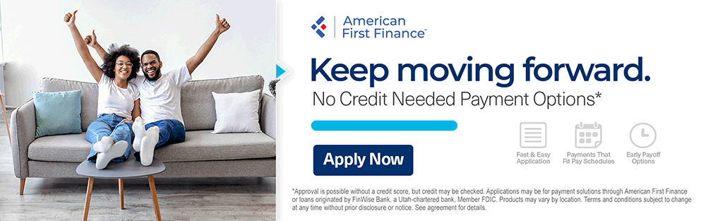 American First Financing Banner